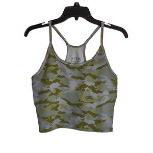FLEO Switch Up Crop Tank - Cadence Camo Medium
